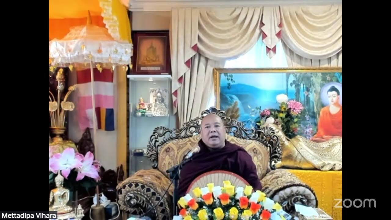 ဝိပဿနာ ကမ္မဋ္ဌာန်းတရားပွဲ - မေတ္တာဒီပဆရာတော် ဒေါက်တာအရှင်ဇနိတ
