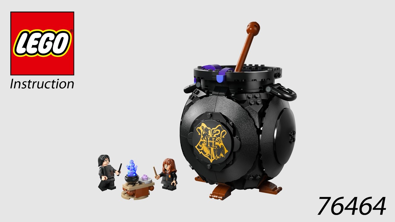 LEGO Instruction - Harry Potter - 76464 - Cauldron: Secret Potions Classroom