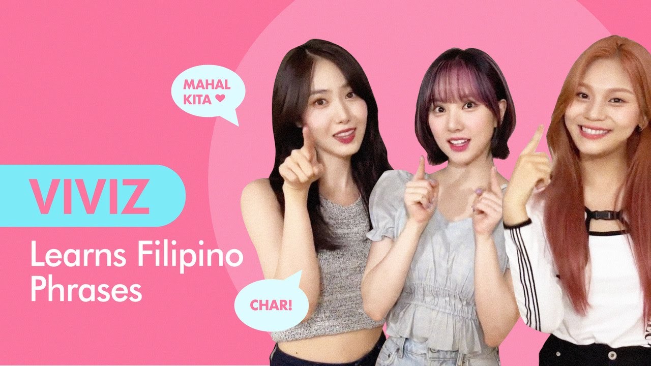 K-Pop Girl Group VIVIZ Learns Filipino Phrases | K-loka Tagalog Challenge