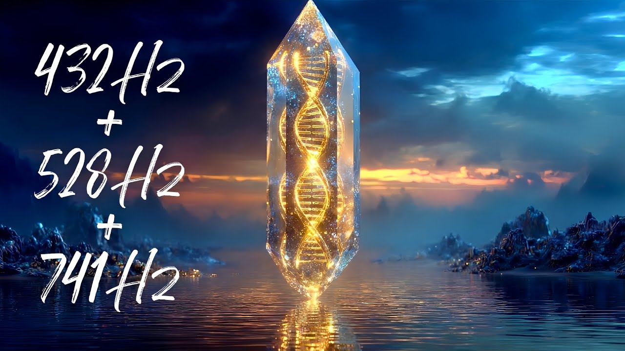 432Hz + 528Hz + 741Hz - Регенерация Тела - Восстановление Клеток И Пробуждение Внутреннего
