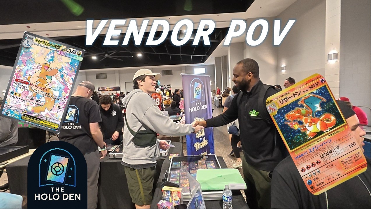 FUNNY MOMENTS and PROFIT MAXING DEALS at LA CARD CON l Pokemon Vendor POV