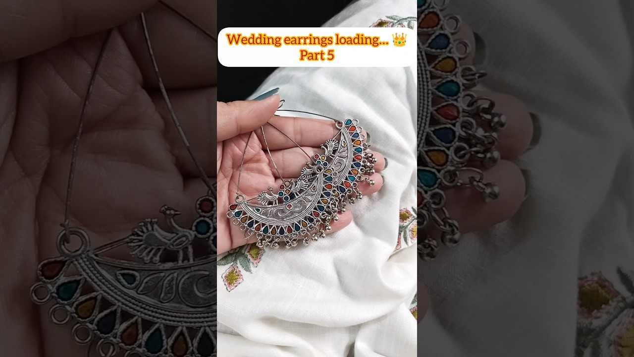 Statement Wedding Earrings ✨ | Part 5 #earrings #shortsfeed #trending #explore #viral #fashion #yt