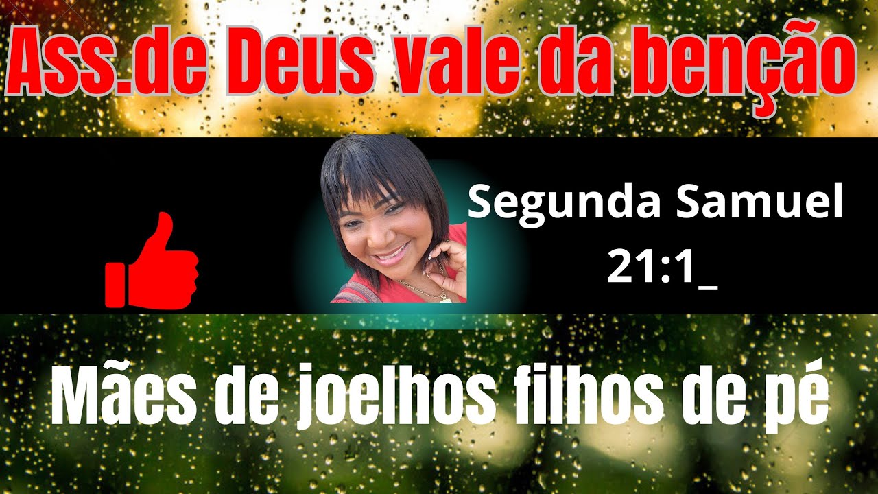 mães de joelhos filhos de pé.terceiro elo da campanha na .ass.de Deus vale da benção.
