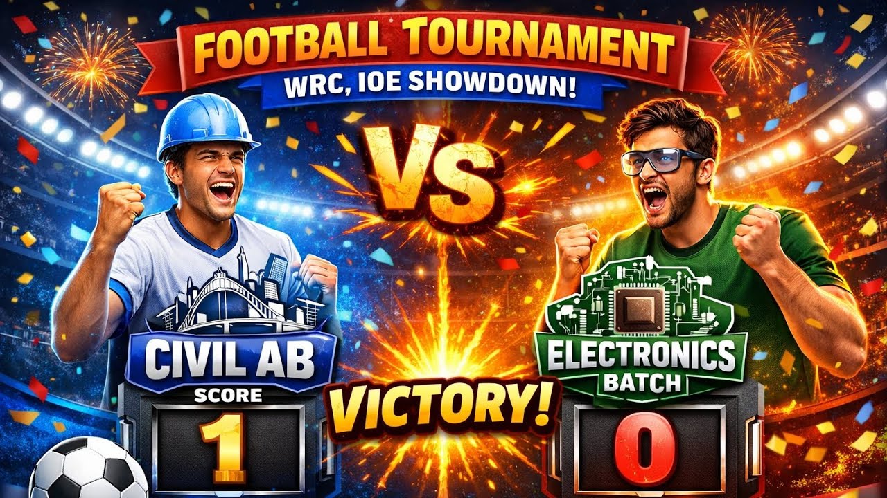 Kaun Jeetega bol rahe the…🏆 Civil AB ne dikha diya! Score: 1–0 💥[vlog 4] WRC,  FSU CUP Sports week! 