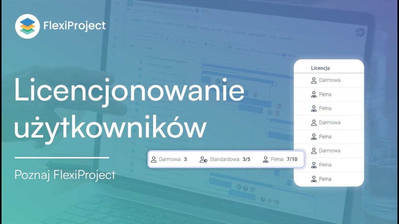 Licencjonowanie użytkowników w systemie FlexiProject