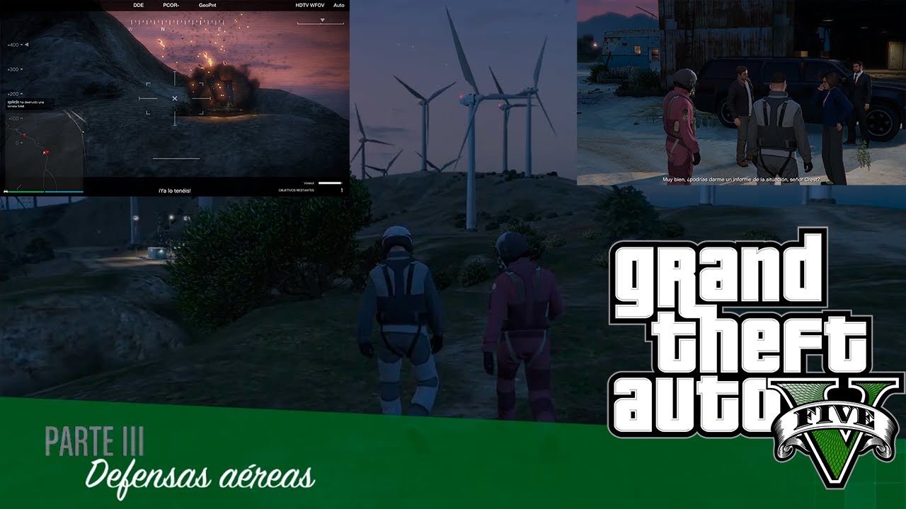 Defensas Aéreas, misión preliminar para el golpe del juicio final en GTA 5 ONLINE
