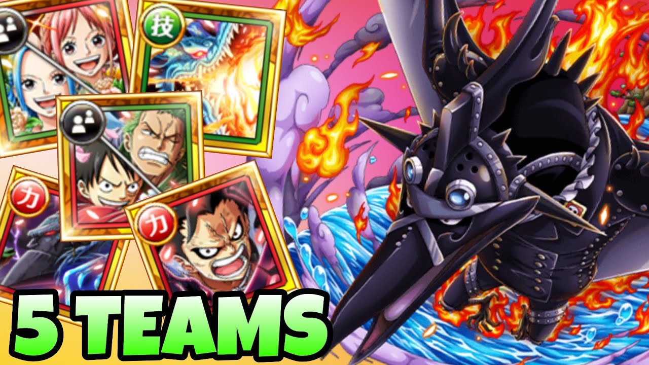 [OPTC] King Coliseum - 5 Teams