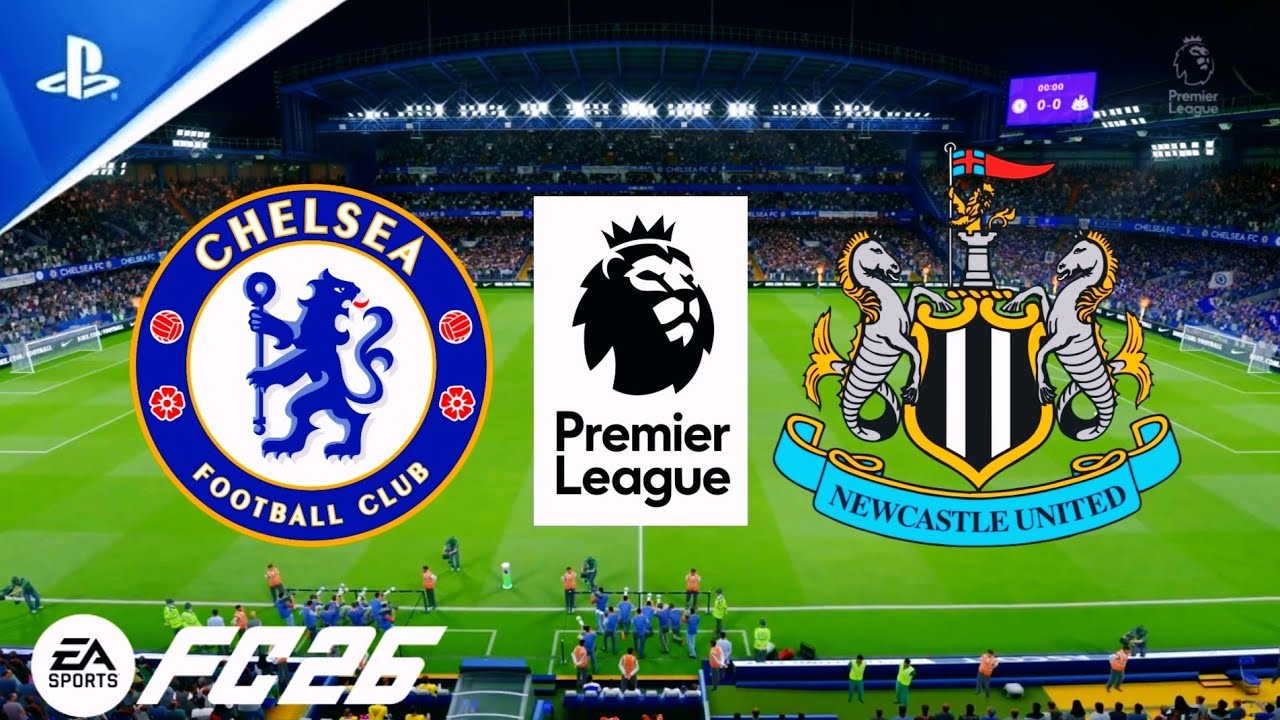 Chelsea vs Newcastle premier league FC 26