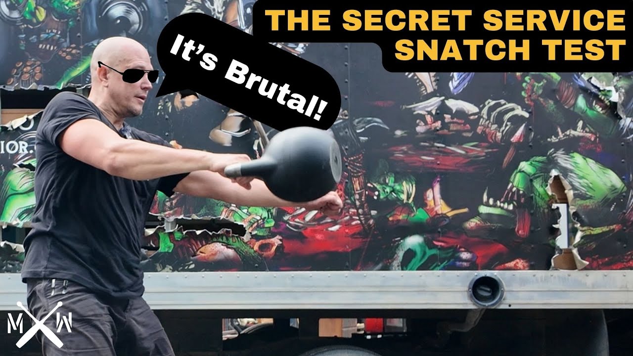 10 Minutes of Kettlebell Nonstop, You Will Get Very Strong | Secret Service Snatch Test