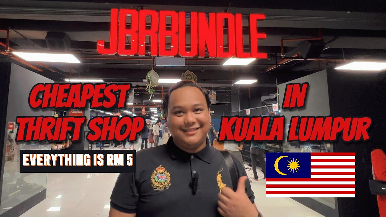 The CHEAPEST Thrift Shop in KL🇲🇾(JBR Bundle) | Old Klang Road Tour + Korean BBQ House Experience