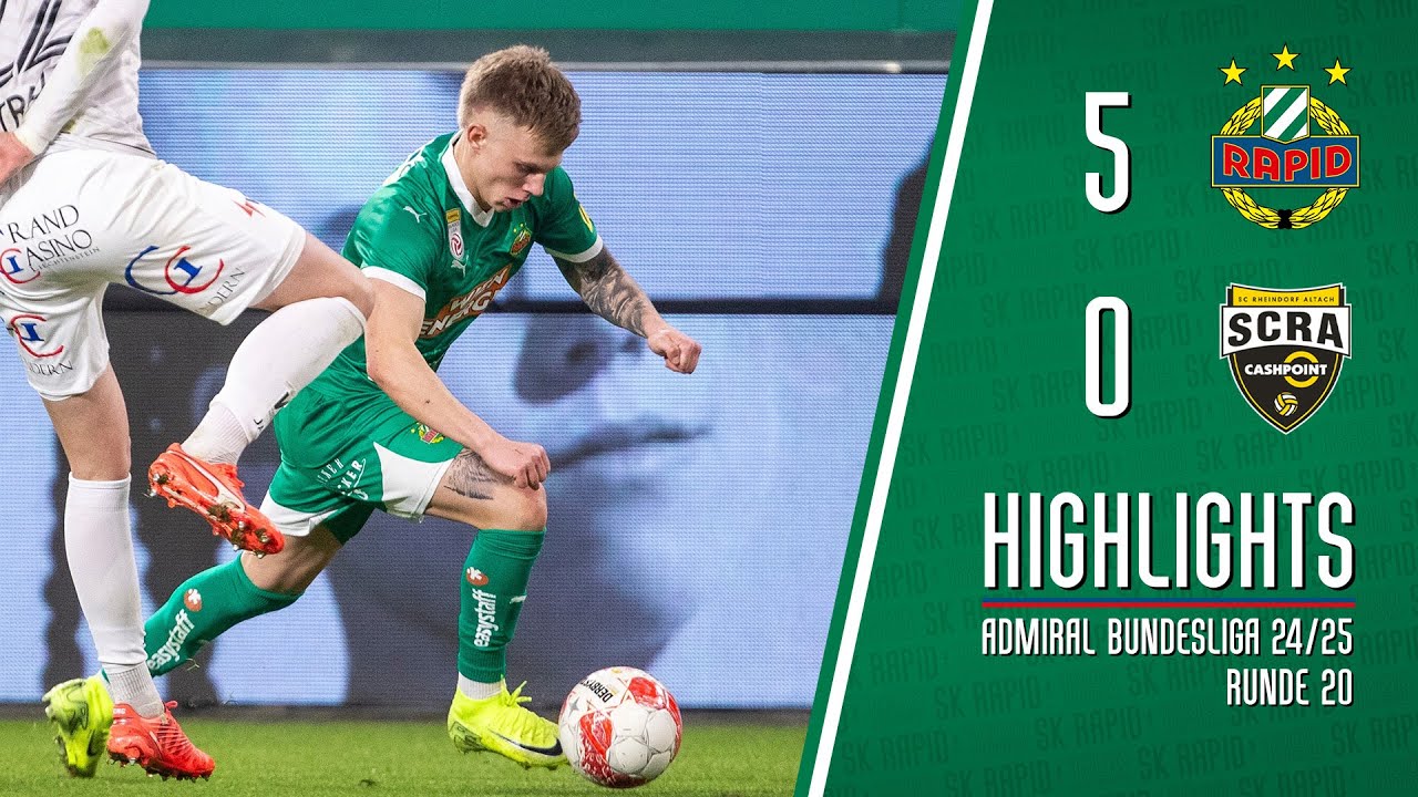 Highlights: SK Rapid &ndash; SCR Altach