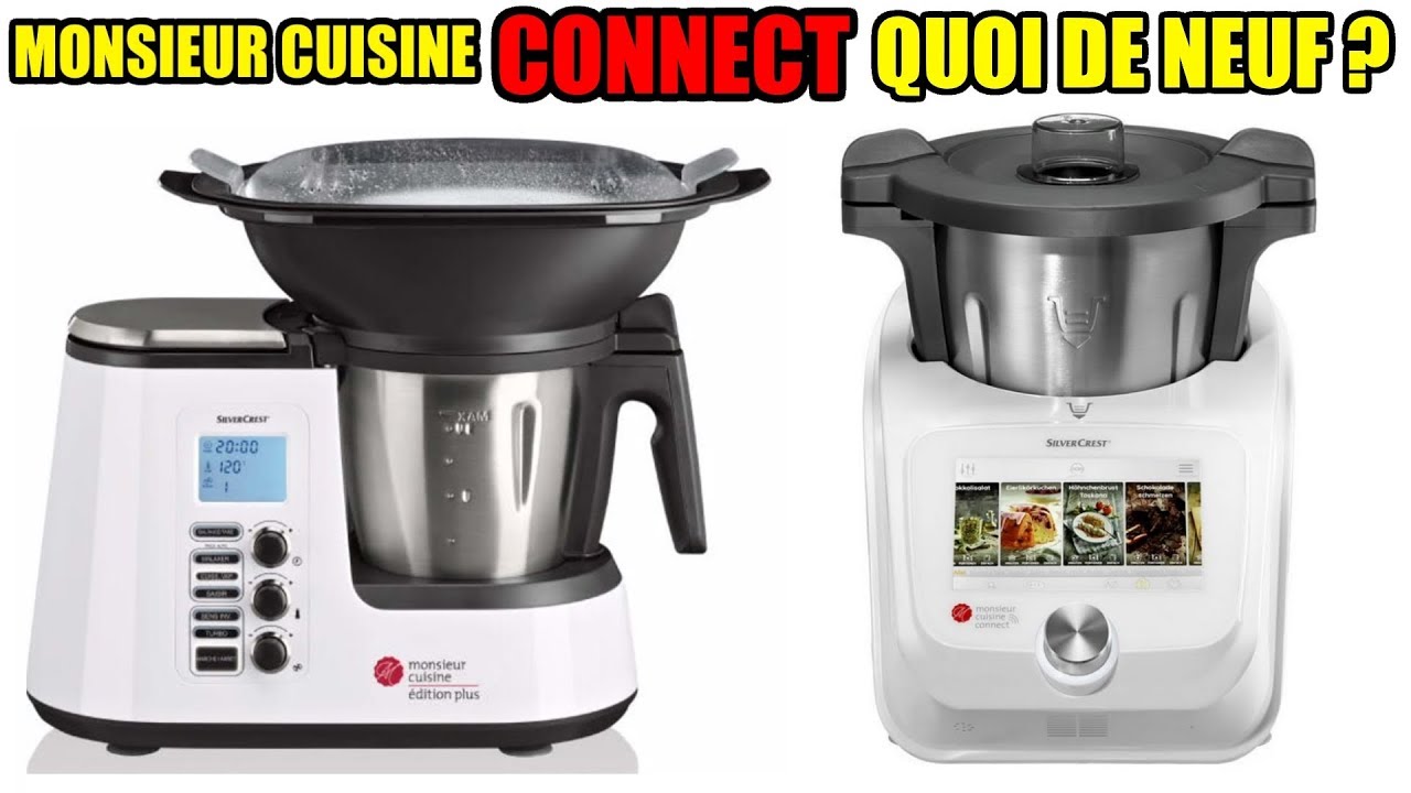 MONSIEUR CUISINE CONNECT : какие новости ? по сравнению с MONSIEUR CUISINE PLUS