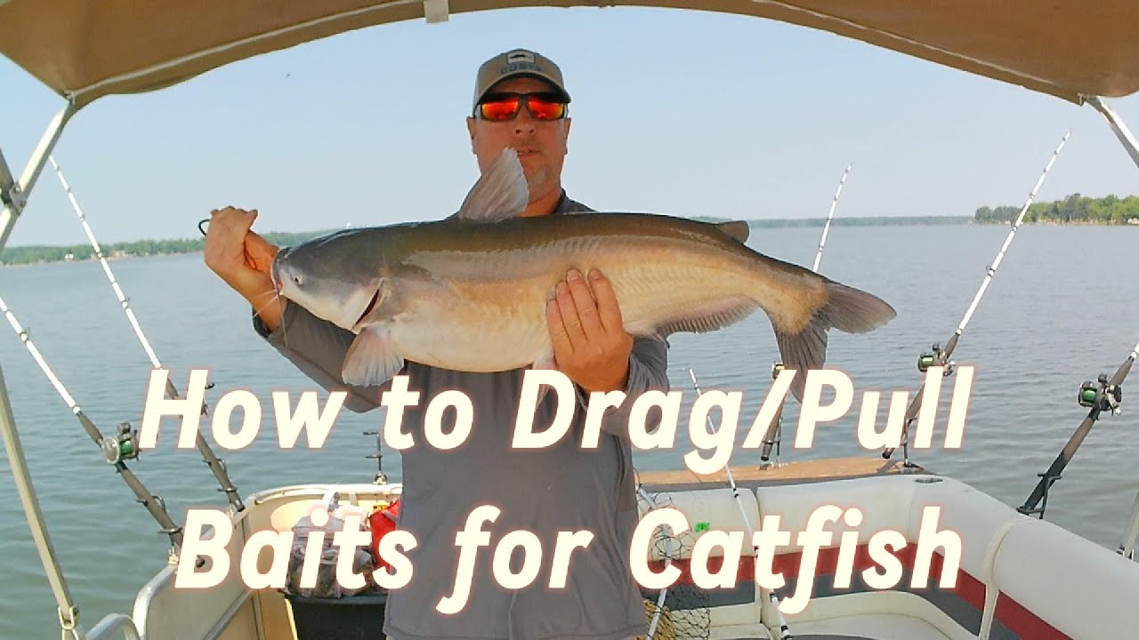 How to Drag/Pull Baits for Catfish!!!