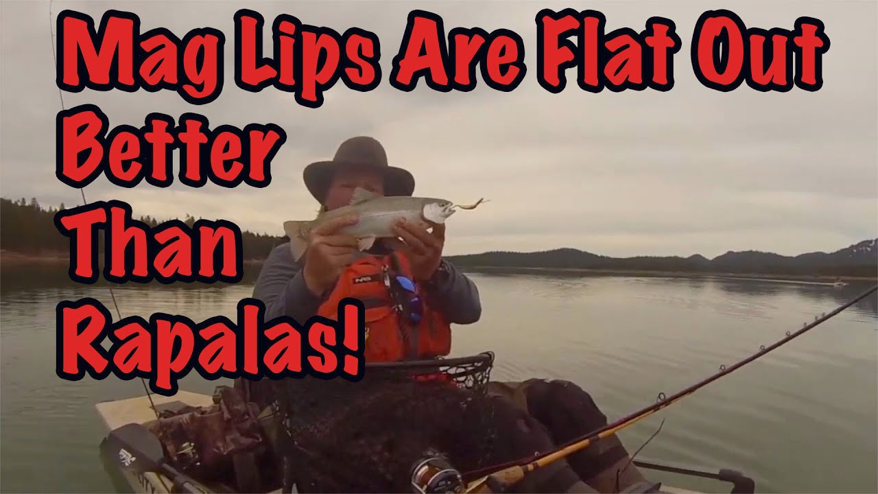 Why The Mag Lip Is Superior To The Rapala For Trout Trolling!