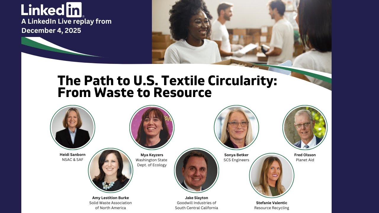 The Path to U S  Textile Circularity  From Waste to Resource