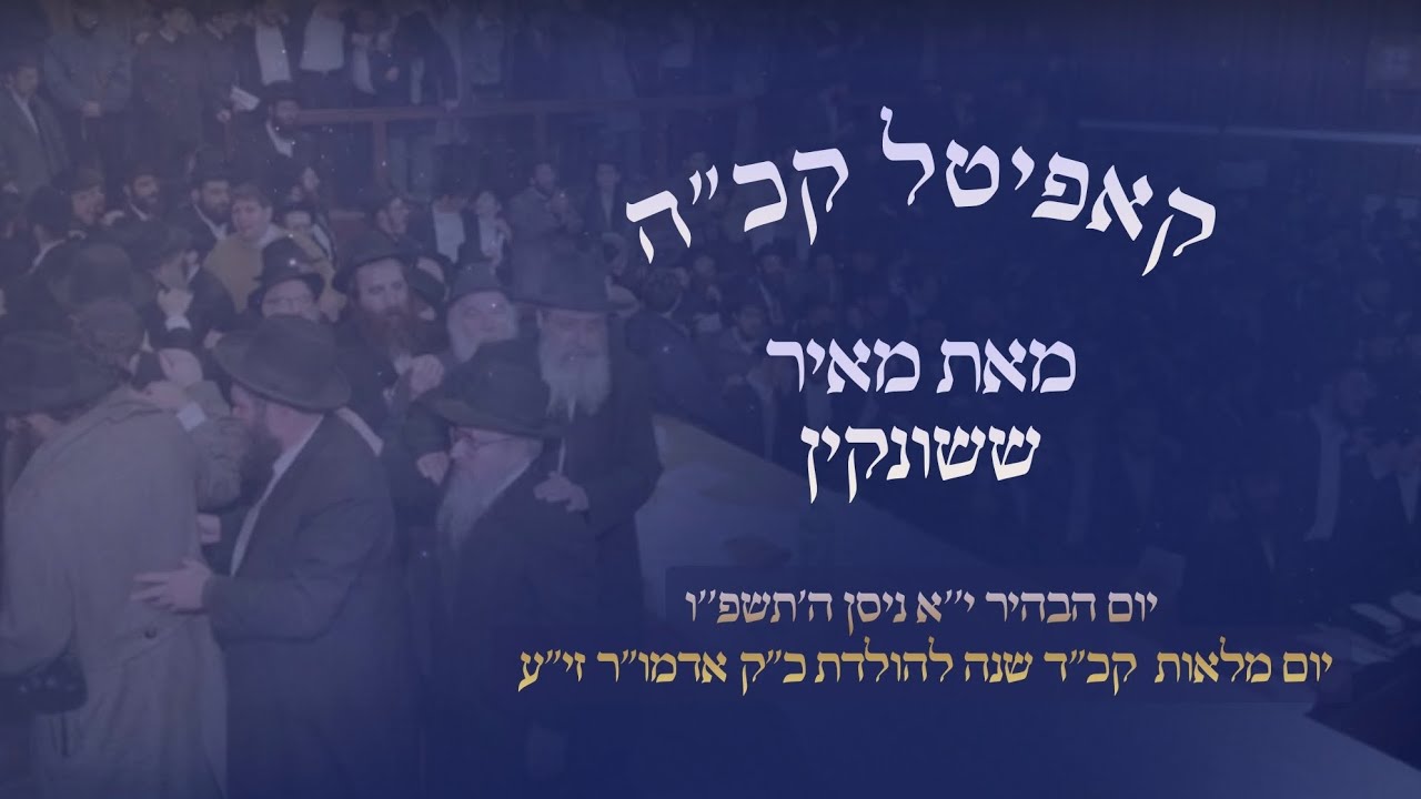 הניגון של מאיר ששונקין לפרק קכ״ה | י״א ניסן ה׳תשפ״ו