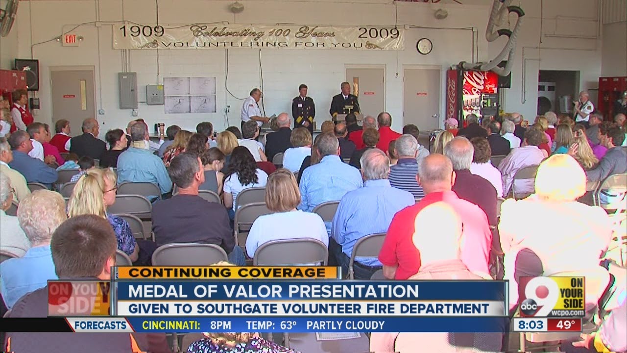 Southgate, Ky. firefighters honored