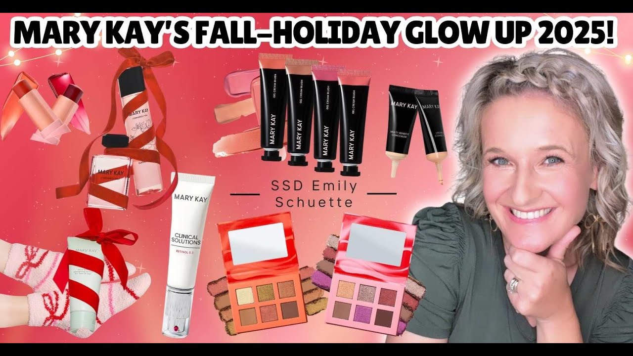 Mary Kay 2025 Fall-Holiday Launch 🌟 Glass Skin, Metallic Eyes & Must-Do Trends This Season!