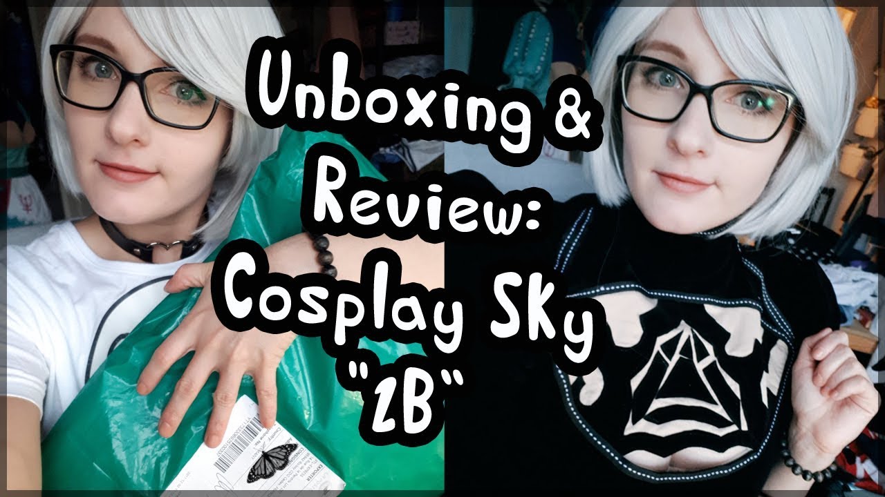 Unboxing & Review 2B (NieR:Automata) Cosplay from CosplaySky [english]