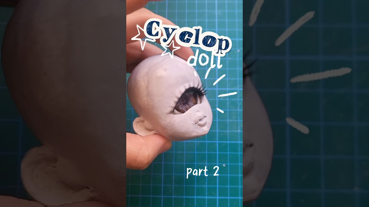 Making a 👁!! DOLL ▪︎Part 2▪︎ #bjd #art #doll