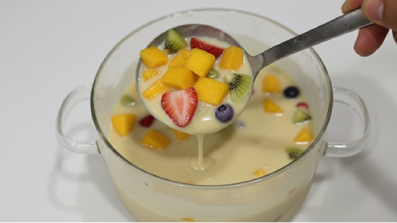 എന്റെ  പൊന്നോ 😋എന്താ  രുചി 👌ഈ  ചൂടിൽ  നോമ്പ്  തുറക്കാൻ ഇത്  ഒരു ഗ്ലാസ്‌ മതി /Fruit Custard recipe