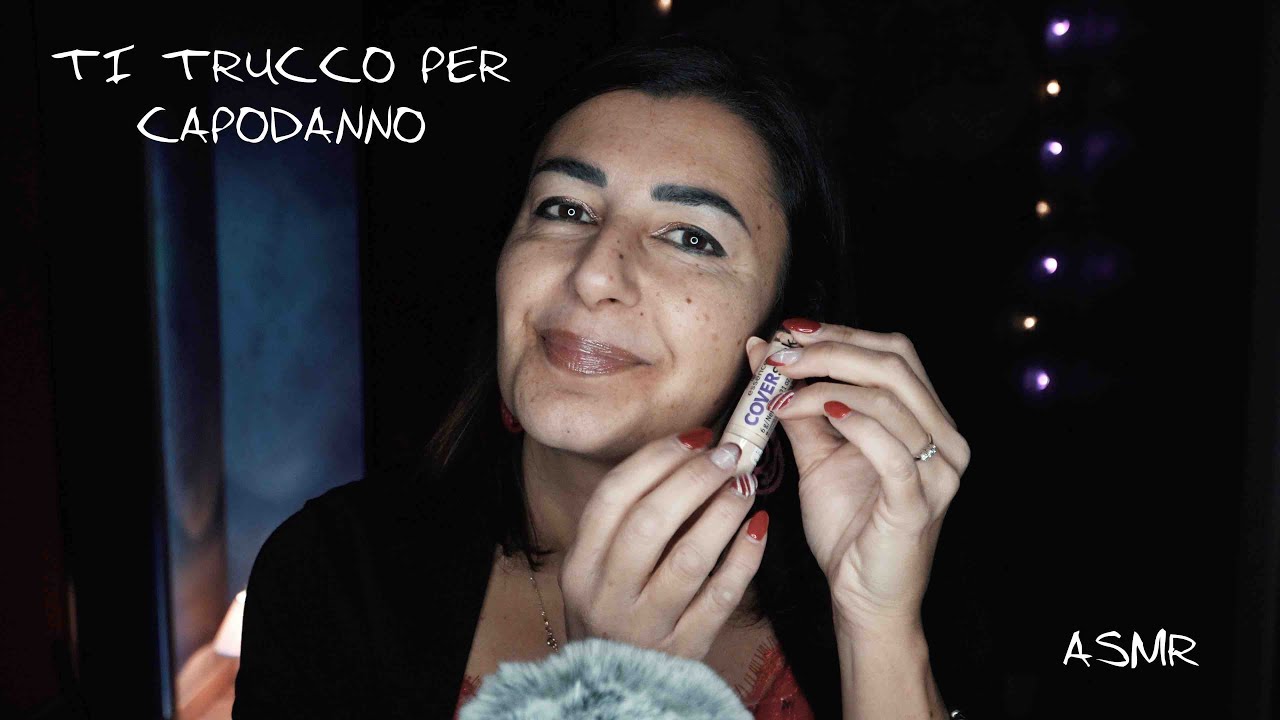 ASMR e Relax - Ti trucco per capodanno ❤️