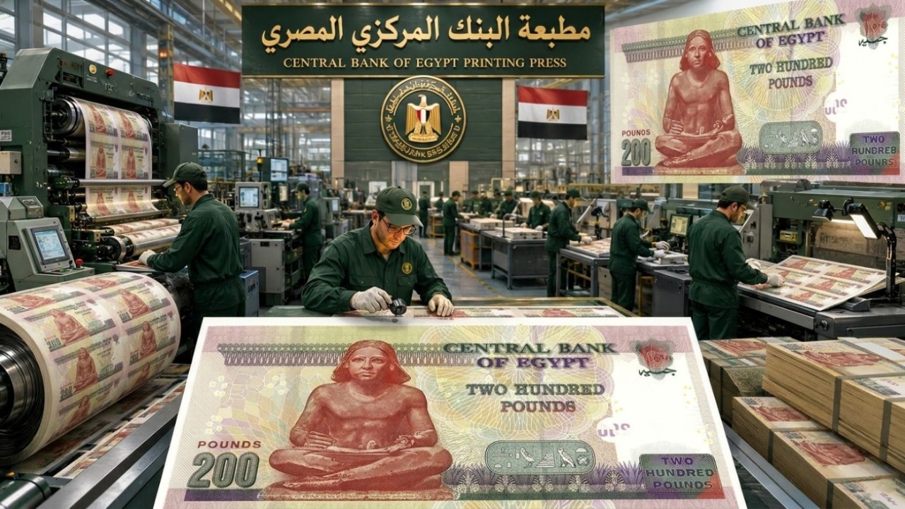 Inside Egypt's Money Factory: Why Every Note Shows a Pharaoh and a Mosque Together (Full Process)