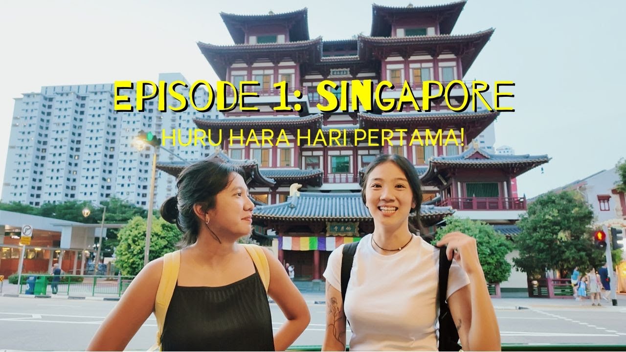 SINGAPORE DAY 1 : Kehebohan Perdana Petualangan Remadja Lapuk & Friends Ke Luar Negeri! 🇸🇬