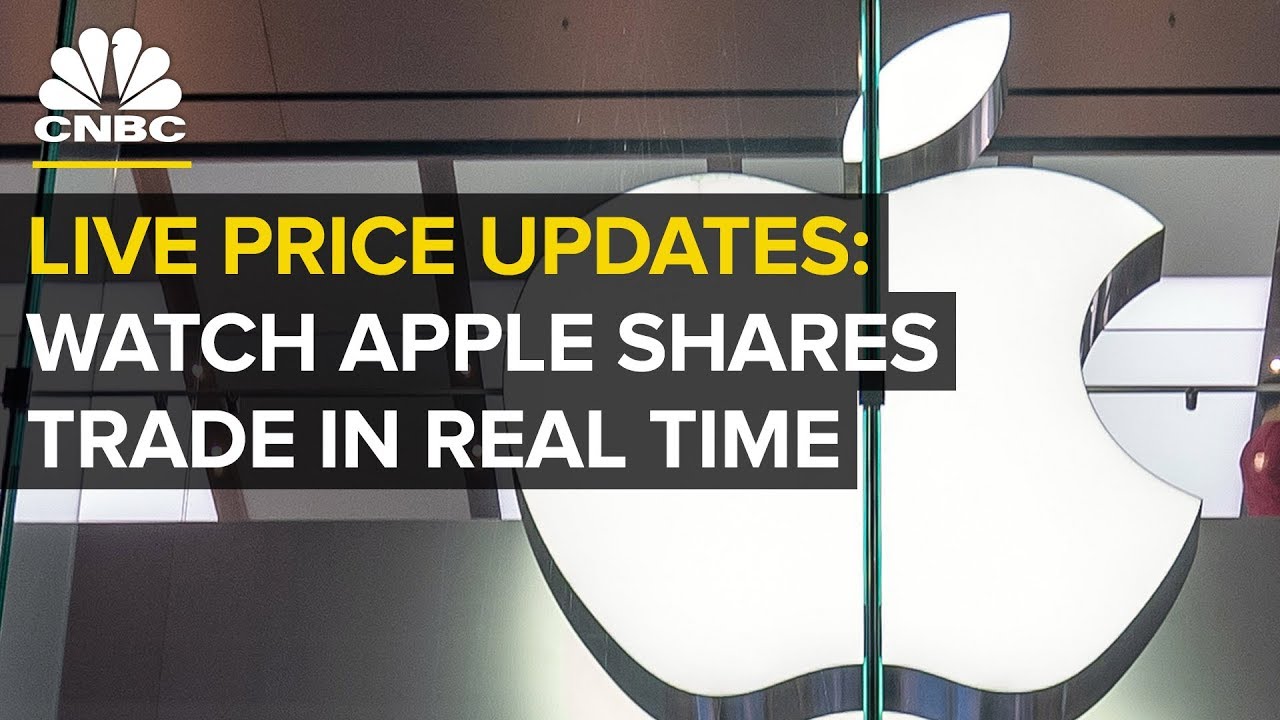 LIVE: Watch Apple shares trade in real-time &mdash; Jan. 3, 2019