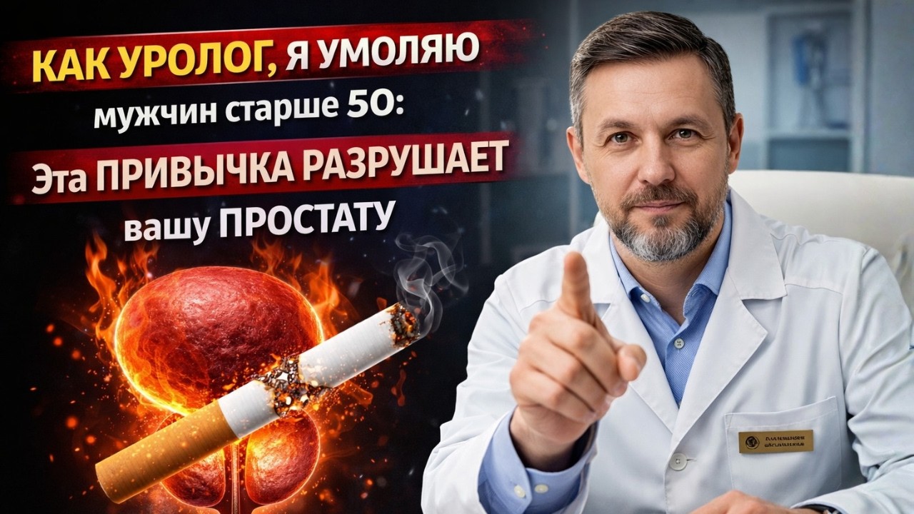 Как УРОЛОГ, я УМОЛЯЮ мужчин старше 50: Эта ПРИВЫЧКА РАЗРУШАЕТ вашу ПРОСТАТУ  ||Доктор Адитья Шарма