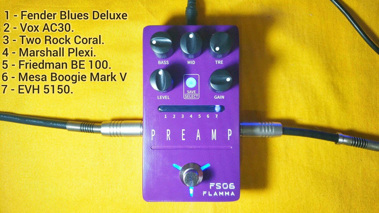 Flamma FS06 Preamp