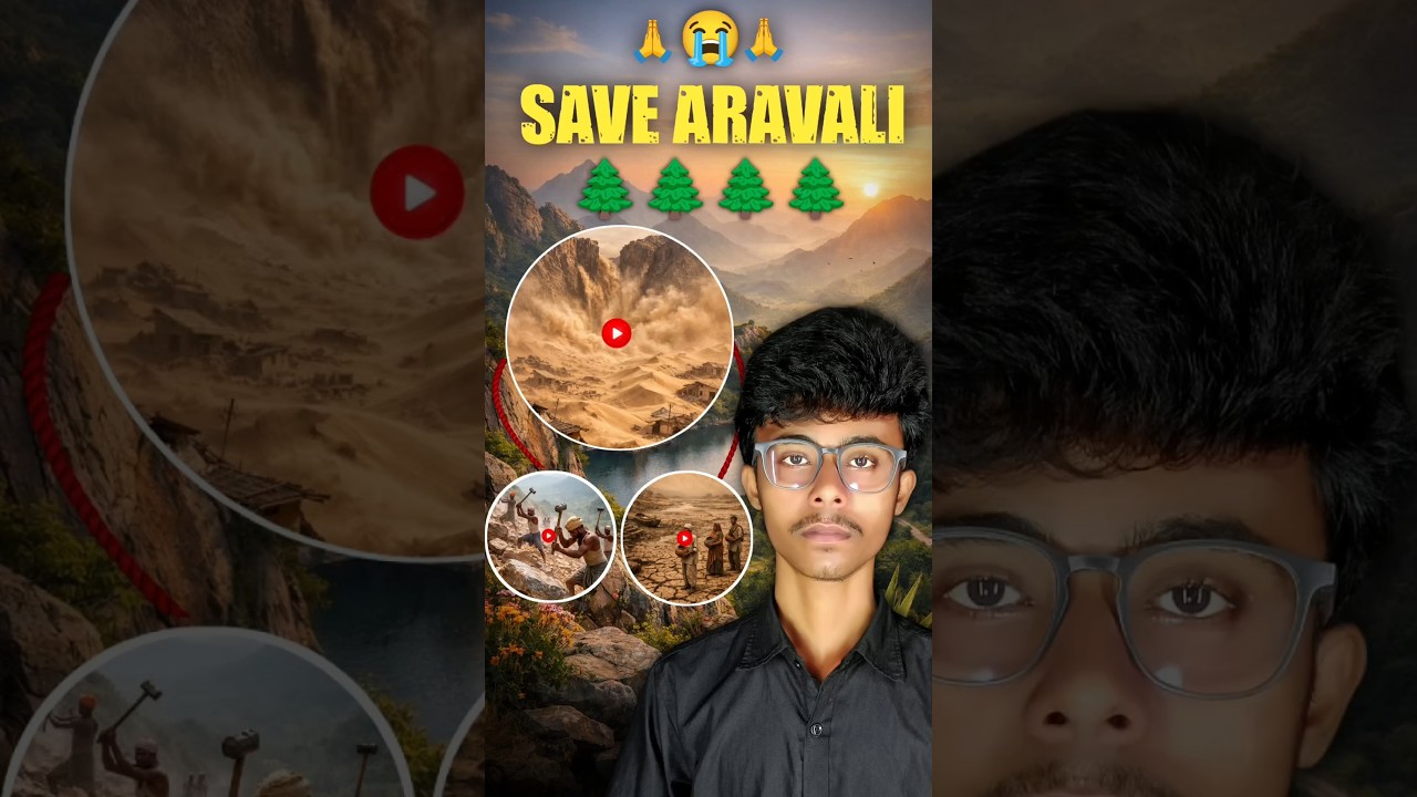 Save Aravali 🙏