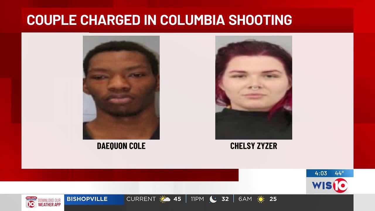 Man, girlfriend charged in deadly Columbia shooting