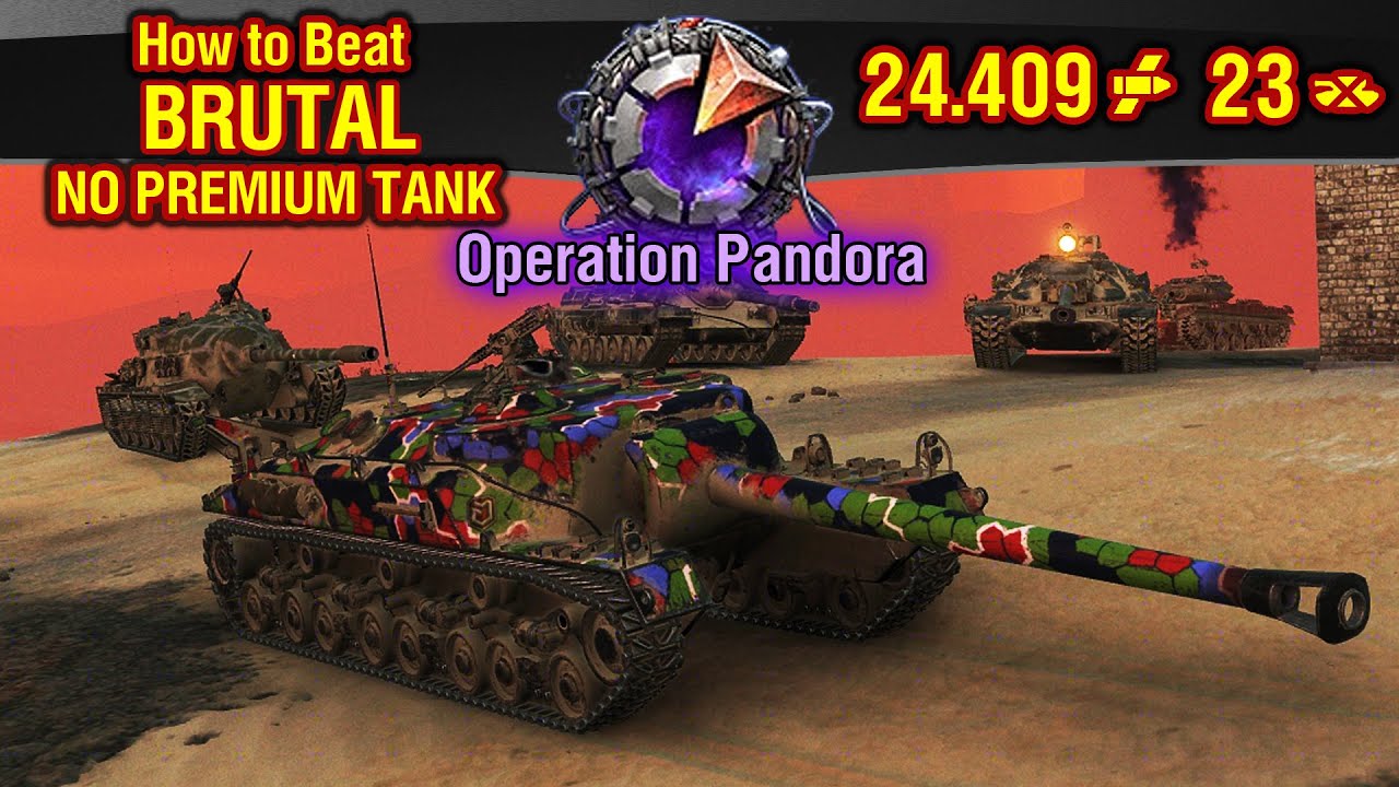 World of Tanks || Operation PANDORA - Last Stand BRUTAL Level