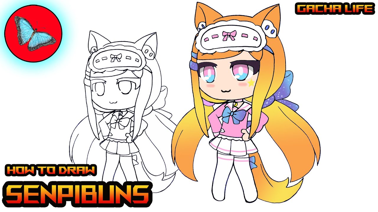 How To Draw Gacha Life Characters - Senpibuns