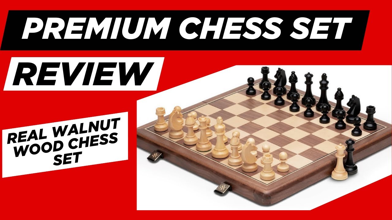 Premium Real Wood Chess Set & Travel Chess Set that Anyone Can Afford from A&A Chess