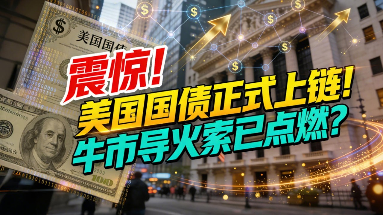 震惊！美国国债正式上链，RWA总市值突破250亿，下一轮牛市的导火索已点燃？