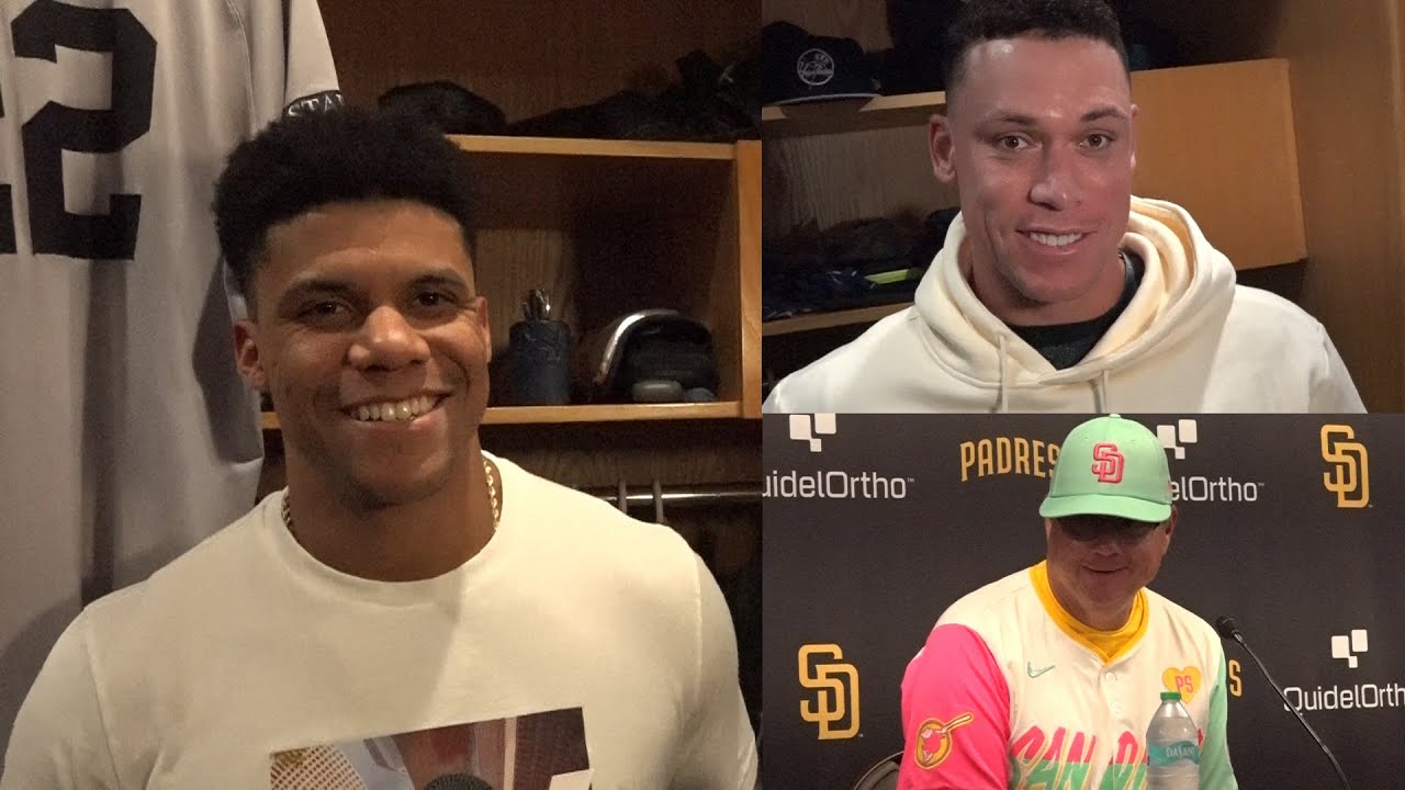 Juan Soto and Aaron Judge on 