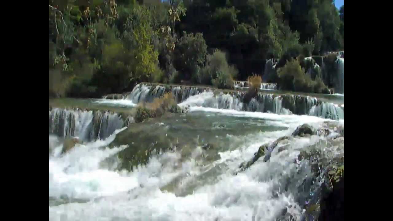 Nationalpark Krka Wasserfälle in Kroatien / Krka national park waterfalls in croatia