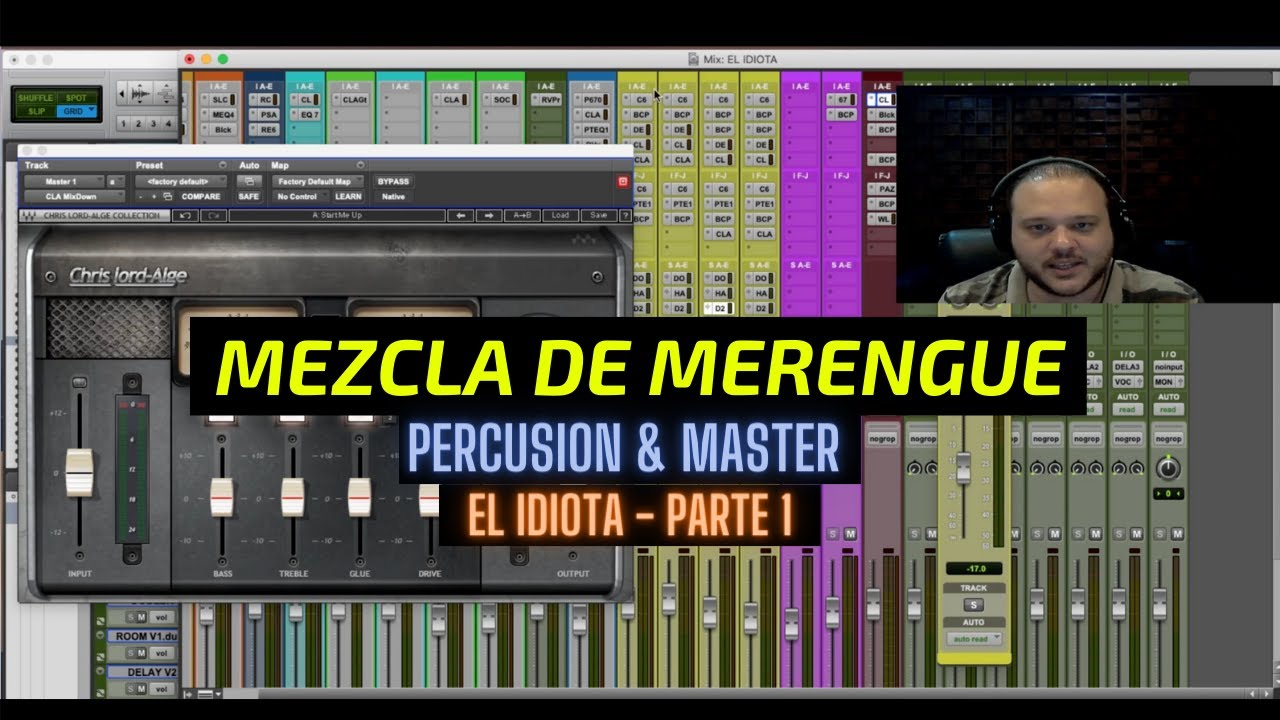 MEZCLANDO MERENGUE - EL IDIOTA -  Manny Cruz X Danny Yanez PERCUSION Y MASTER