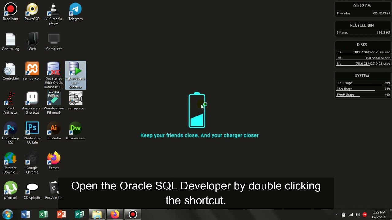 Oracle Database 11g Express Edition + Oracle SQL Developer Download and Installation