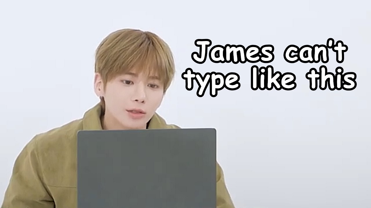 James’ typing skills catching strays from Taehyun (TXT)
