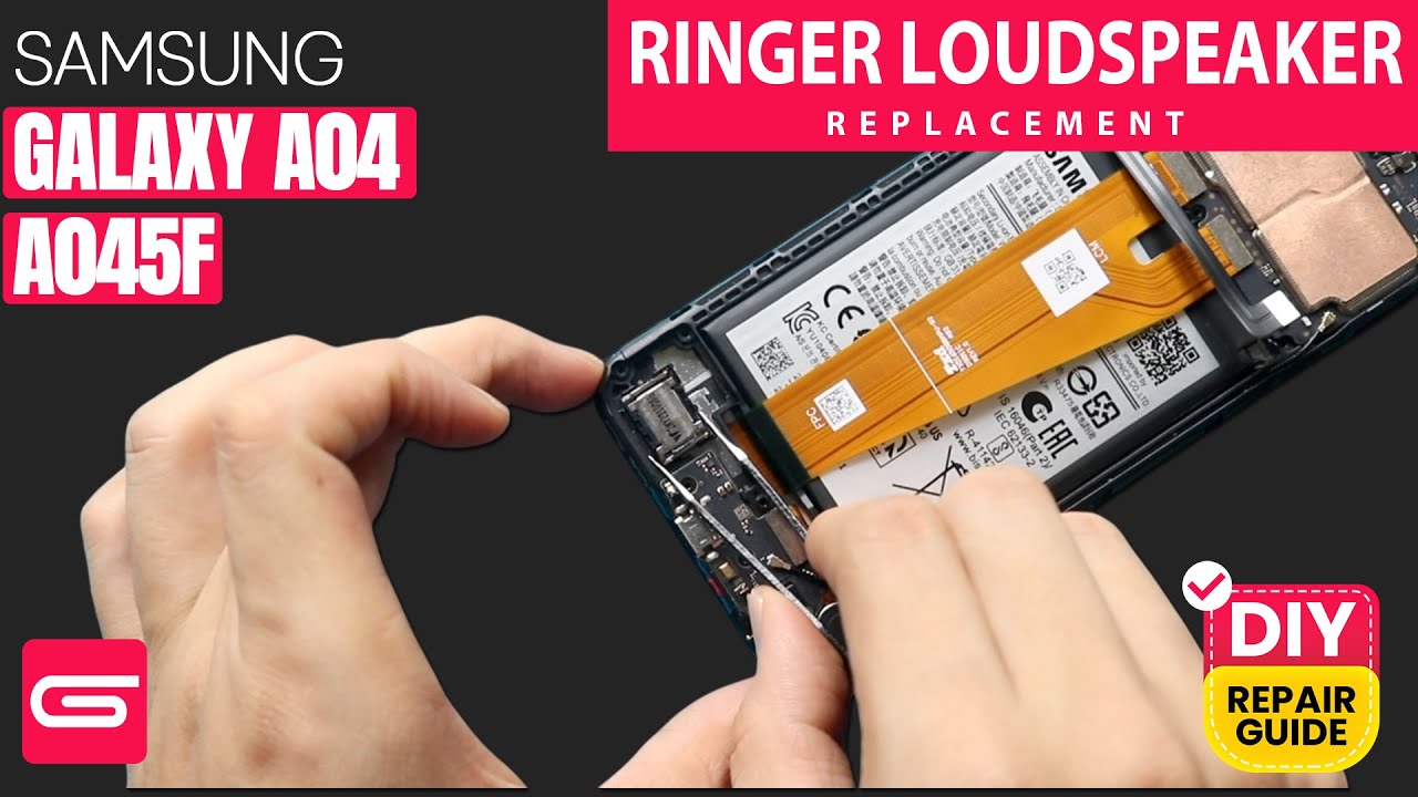 Samsung Galaxy A04 Ringer Speaker Replacement A04e | A04s | M04 | F04