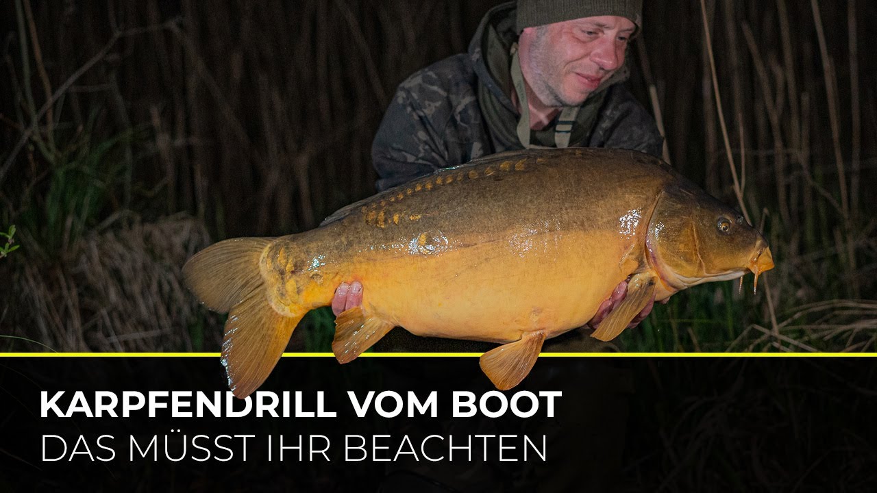Karpfendrill vom Boot - So seid ihr ideal vorbereitet | Danilo Lass | Bootsangeln | Karpfenangeln