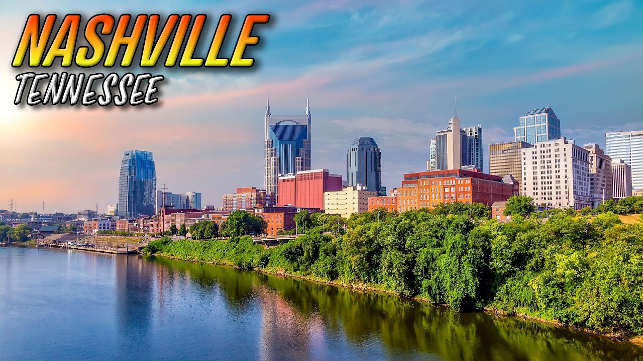 Nashville Tennessee | Stunning Aerial Drone Views 4K