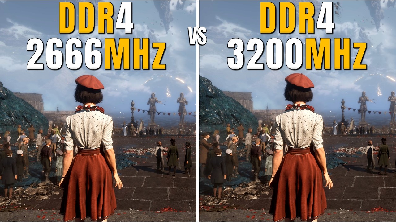 DDR4 2666Mhz vs 3200Mhz Ram Comparison | Is Faster RAM Worth It? 🤔