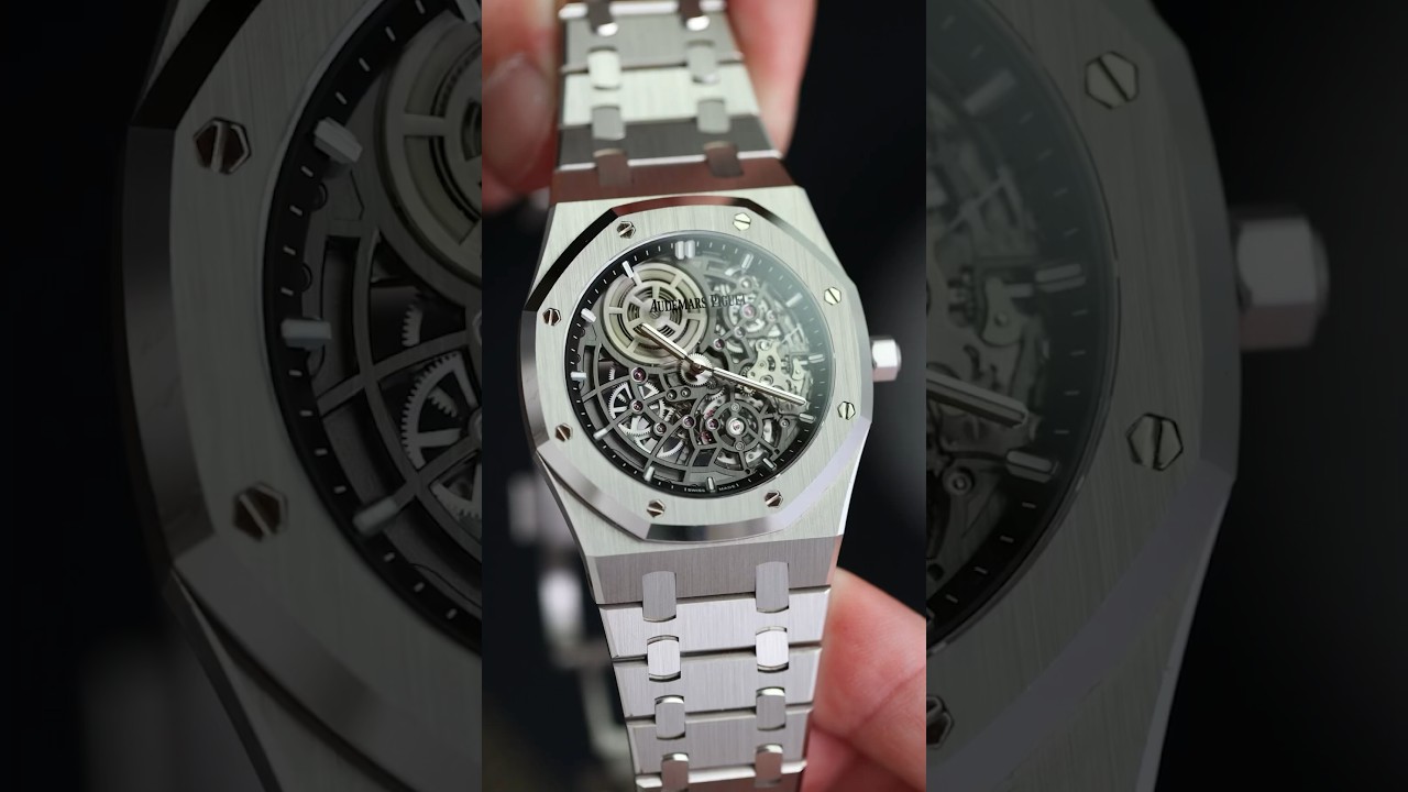 Audemars Piguet Royal Oak Jumbo&lsquo;Extra-Thin&rsquo; Openworked in White Gold.