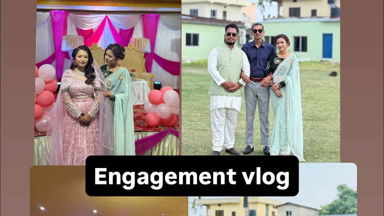   engagement day |A beautiful beginning Sagun engaged with Bikram | Nepali Vlog @sijapativlogs 