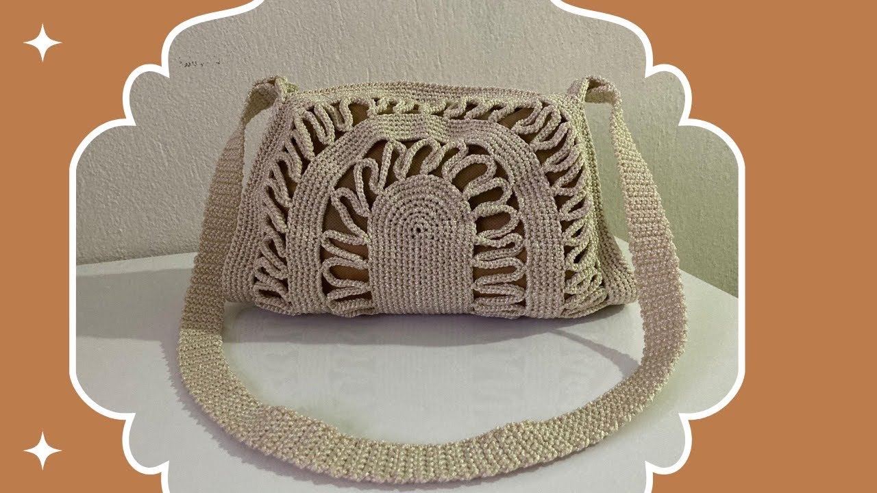 Polyester makrome ip ile yazlık çanta yapımı