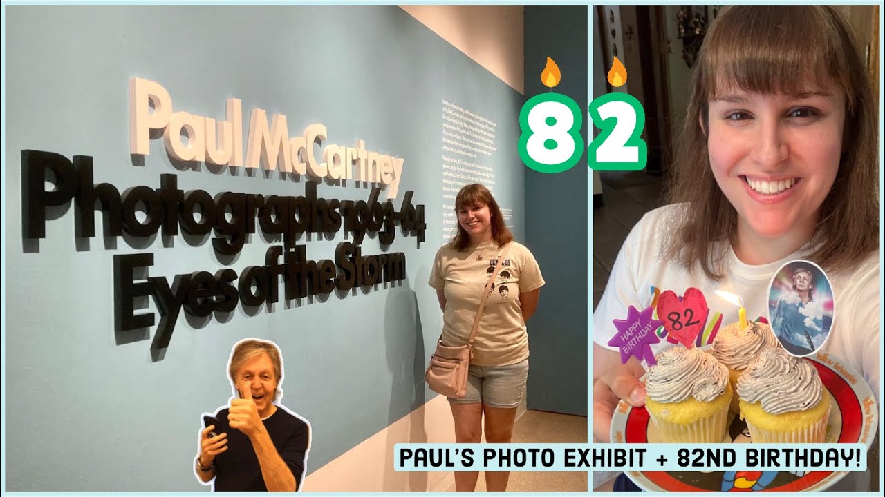 Paul McCartney Eyes Of The Storm Exhibit Vlog (Happy Birthday, Paul!)